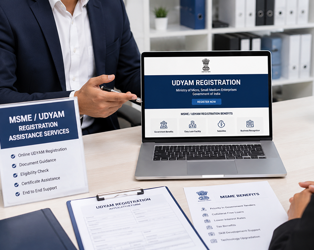 MSME UDYAM Registration Assistance